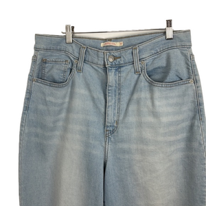 Levi’s High-Waisted Tapered Y2K Faded Mom-Style Jeans